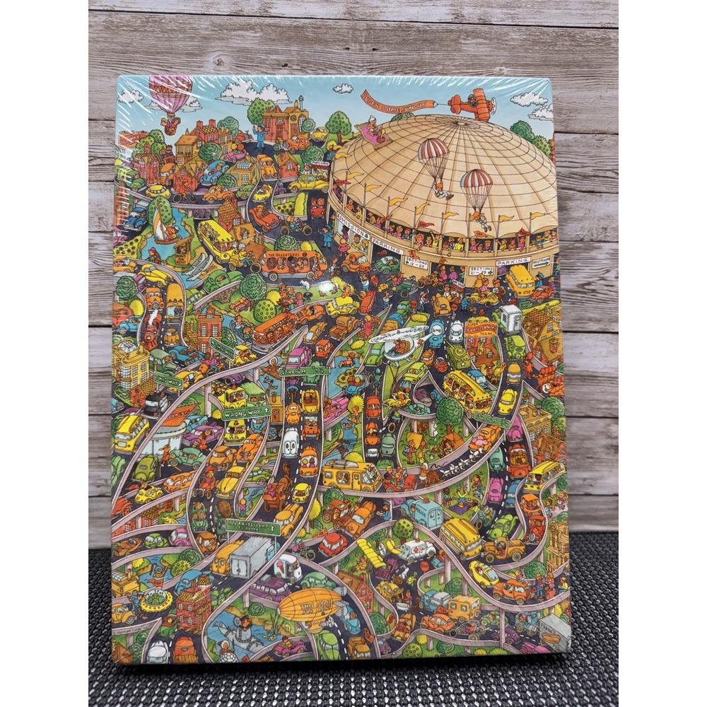1985 SEALED Springbok  Puzzle Super Dome Sunday 500 Piece